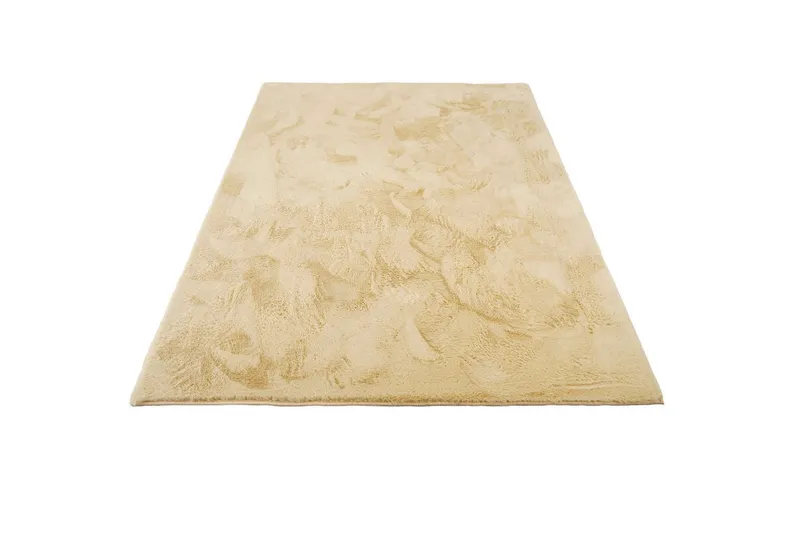 Consilio Concept Fellteppich Teppich Hasenfell Imitat COZY Fell Hochflor rechteckig Höhe: 22 mm, Beige|braun, – Produktbild 2 von 4