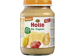Holle Holle Bio-Apfel & Birne, ab 5. Monat, Beikost, 190 g – Produktbild 1 von 1