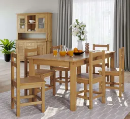 OTTO home Esstisch Konrad, Tisch, Speisetisch, Esszimmertisch, aus FSC®-zertifizierter Kiefer, in Breiten 120/140/160 cm – Produktbild 1 von 1