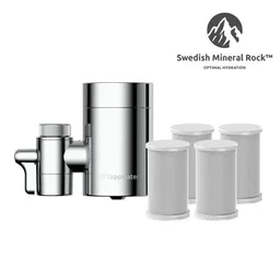 Tappwater Wasserfilter für Wasserhahn Tappwater EcoPro SMR - Leitungswasserfilter mit 6 Stufen und Swedish Mineral Rock. Filtert + 100 Stoffe – Produktbild 1 von 1