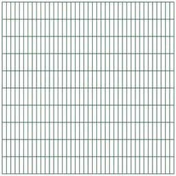 Alberts ALBERTS Doppelstab-Gittermatte, verz.grün, BxH2000x2000mm, Draht-Ø6/5/6, Masche50x200mm – Produktbild 1 von 1