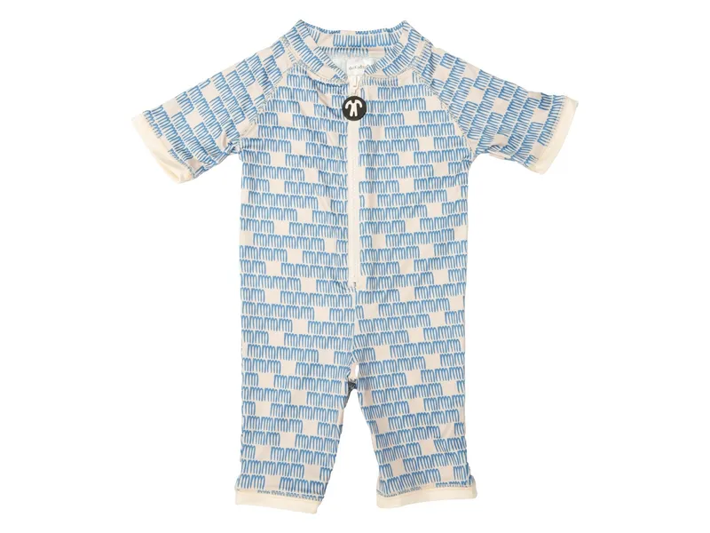 ducksday ducksday Kinder Badeanzug "Manta", Blau, – Produktbild 1 von 2