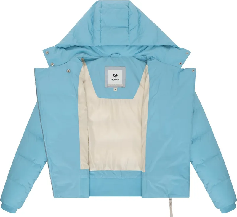 ragwear ragwear Steppjacke Harlen YOUMODO Wasserdichte Winterjacke mit Kapuze, Blau, – Produktbild 1 von 4