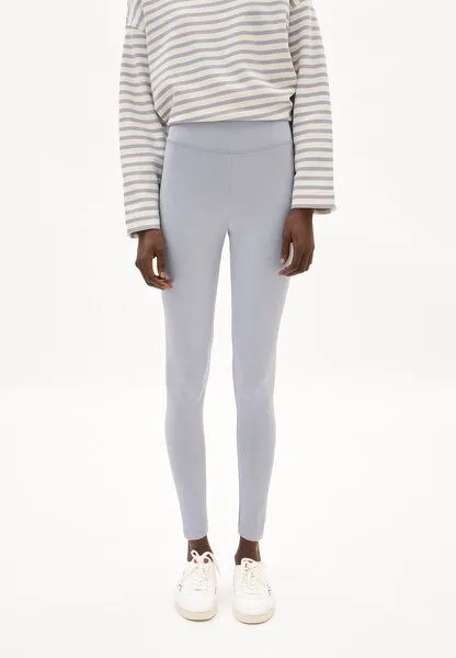 ARMEDANGELS ARMEDANGELS FARIBAA Damen Leggings aus Bio-Baumwoll Mix, Misty morning, – Produktbild 1 von 3