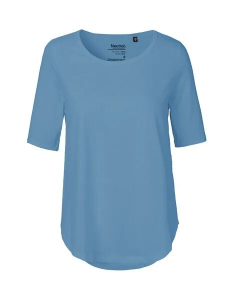 Neutral® - 3FREUNDE Neutral® - 3FREUNDE Frauen T-Shirt Half Sleeve, Dustyindigo, – Produktbild 1 von 3