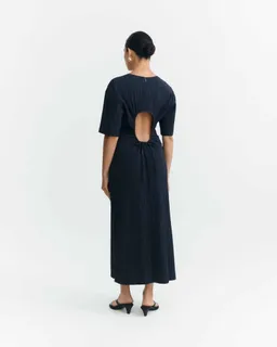 thinking mu Thinking MU Damen vegan Kleid Kina Blau – Produktbild 1 von 1