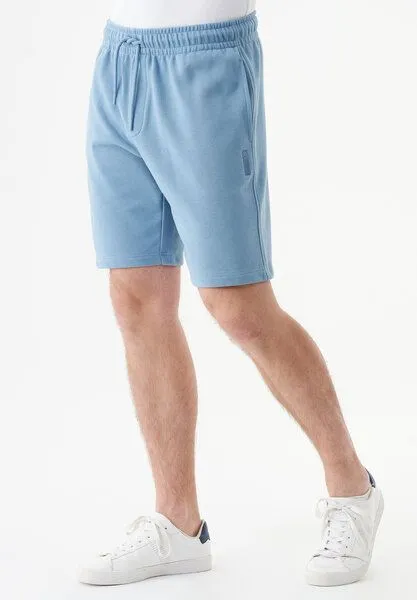 ORGANICATION ORGANICATION ESSENTIALS-SHADI- Shorts aus Bio-Baumwolle, Steel blue, – Produktbild 3 von 4