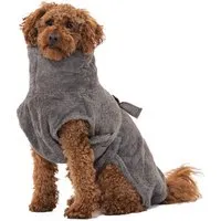 Lills Lills Lill's Hundebademantel "Stone Grey" 50 cm – Produktbild 1 von 1