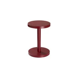 Design Letters STORD 3-in-1 Beistelltisch – Klein, Burgunderrot – Produktbild 1 von 1