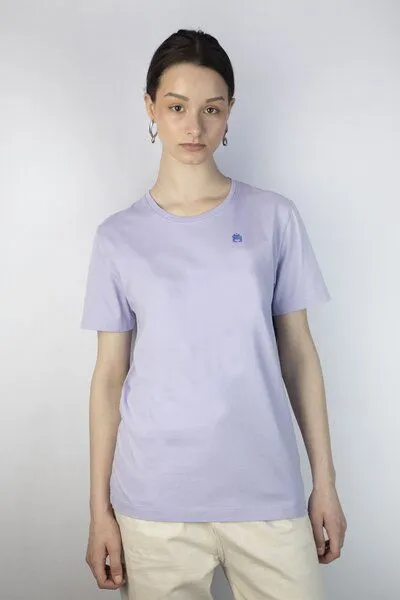 Kiwistories T-Shirt Unisex- 100%Org Baumwolle- Mate Print, Flieder, – Produktbild 2 von 3