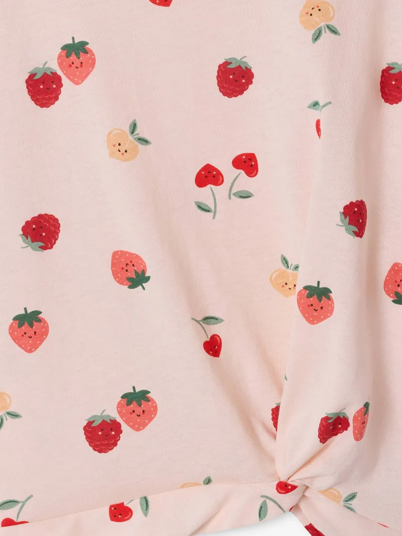 Vertbaudet T-Shirt mit Knoten Mädchen hell, Hellrosa, – Produktbild 3 von 3