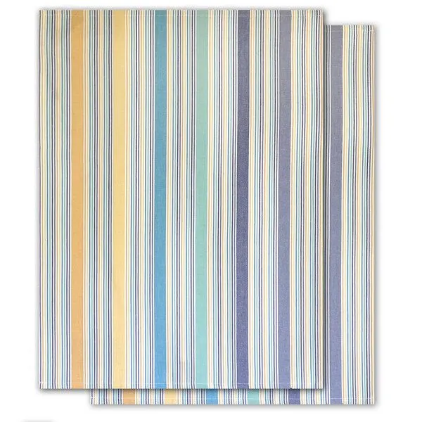 Solwang Design Solwang Design 2er-Set Geschirrtücher aus 100% Biobaumwolle, 70 x 50 cm, Beach mix, – Produktbild 2 von 3