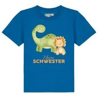 watabout kids watabout.kids T-Shirt Kinder Dinosaurier 06 Kleine Schwester, Royal blue, – Produktbild 1 von 1