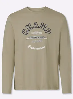 Catamaran Langarmshirt schlamm-bedruckt – Produktbild 1 von 1