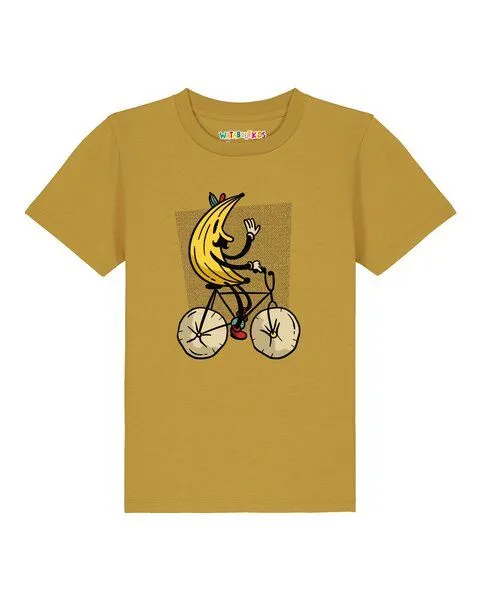 watabout.kids watabout.kids T-Shirt Kinder Banana Rider, Ochre, – Produktbild 1 von 2