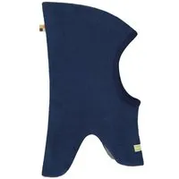loud proud loud + proud Babys & Kinder Wende-Schlupfmütze aus Baumwoll-Fleece, GOTS-zertifiziert, Ultramarine(blau), – Produktbild 1 von 1