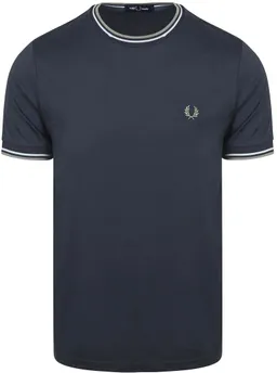Fred Perry Fred Perry Twin Tipped T-Shirt Marine Z47 - Größe XL – Produktbild 1 von 1
