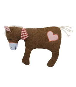 Efie Efie XL Pferd braun mit Herz, Spieltier und Kuschelkissen – Produktbild 1 von 1