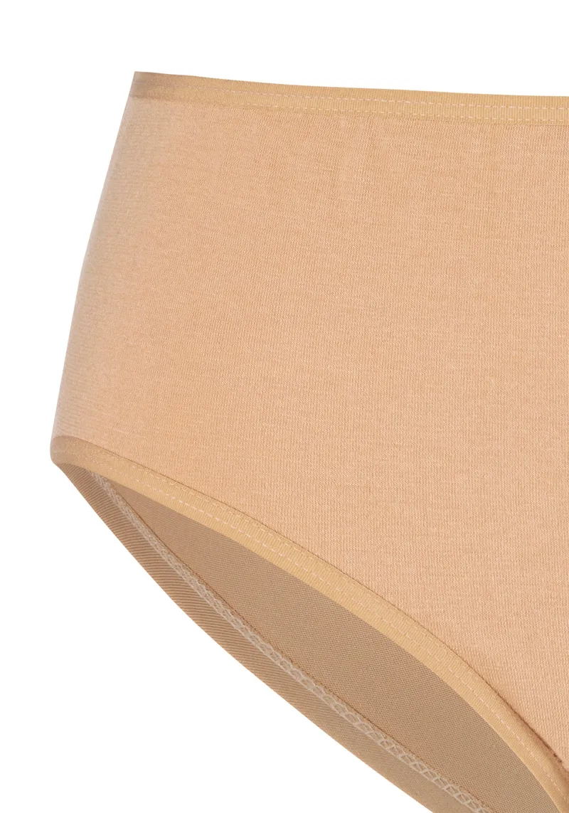 petite fleur by Lascana Hüftslip beige, schwarz, Beige, schwarz, – Produktbild 2 von 3