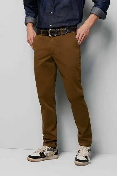 M 5 BY MEYER M 5 BY MEYER Casual Baumwollchino, Braun (karamell), – Produktbild 4 von 6