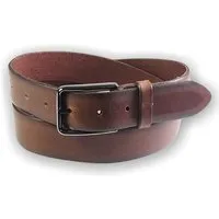 Greenbelts Greenbelts Herren Ledergürtel SYDNEY, Braun, – Produktbild 2 von 6