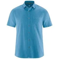 HempAge Hempage Herren Kurzarm Hemd Hanf Baumwolle – Produktbild 1 von 1