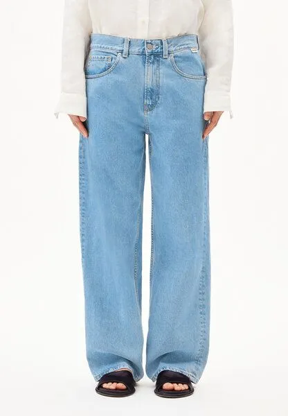 ARMEDANGELS ARMEDANGELS HAAYI Damen Baggy Jeans recycelte Baumwolle, Blue, – Produktbild 1 von 8
