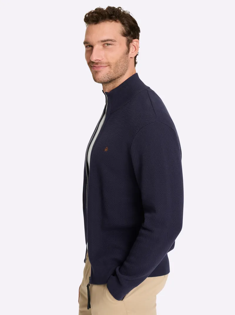 marco donati Shirtjacke marine-steingrau, Marine-steingrau, – Produktbild 3 von 3
