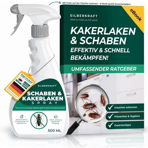 Silberkraft Silberkraft Schaben- & Kakerlakenspray 500 ml – Produktbild 1 von 4