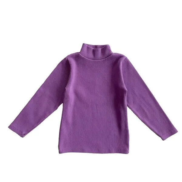 PETER JO PETER JO Langarmshirt Manny, Lila, – Produktbild 1 von 3