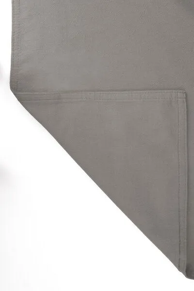 jilda-tex jilda-tex Tischläufer Renforce 100% Bio-Baumwolle Uni 50x160cm, Hellgrau, – Produktbild 4 von 4
