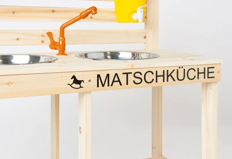 Pinolino Pinolino Matschküche „Malu”, Natur, – Produktbild 1 von 3