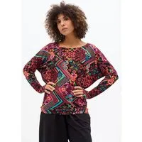 KOKOworld KOKOworld Damen Bluse - LENZING ECOVERO Viskose, Mehrfarbig (telar), – Produktbild 1 von 1