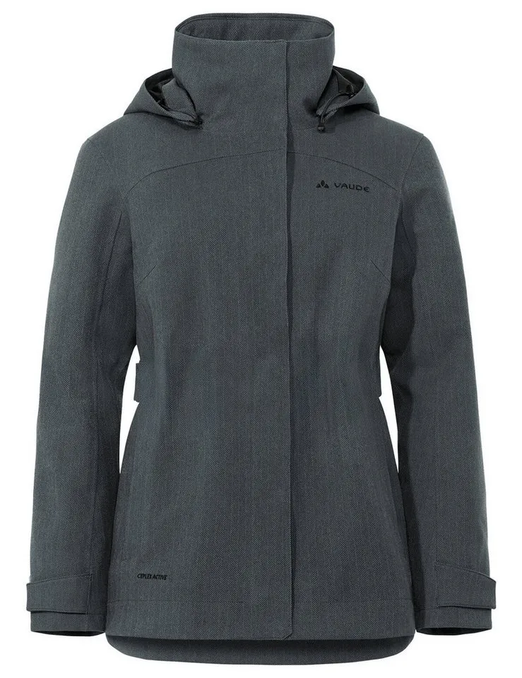Vaude Vaude Outdoorjacke Women's Skomer Wool-Lined Jacket (1-St) moderne Jacke aus Wolle, Braun, – Produktbild 1 von 4