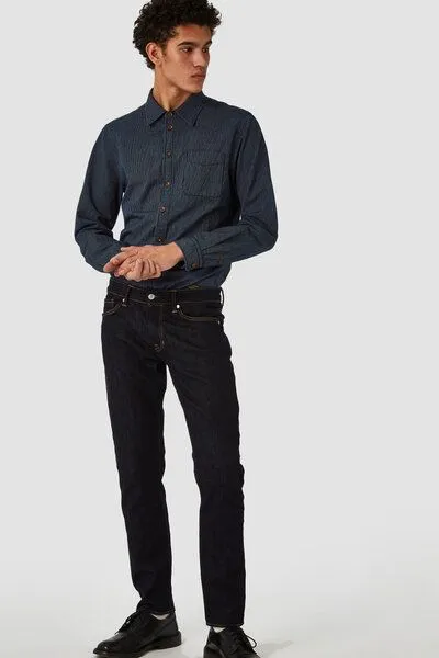 Kings Of Indigo Kings Of Indigo Jeans Regular Slim Fit- Charles - Rinse, Blue, – Produktbild 1 von 4