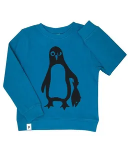 päfjes päfjes Pinguin Paul - Kinder Bio Sweater - Organic Cotton - Blau – Produktbild 1 von 1