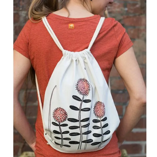 Cmig Cmig Waldblumen Beutel / Gymbag in natur weiß – Produktbild 3 von 3