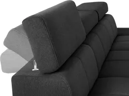 exxpo - sofa fashion Ecksofa Fiji, inkl. Kopfteilverstellung & Armlehnenfunktion, bequem, L-Form, bequem durch Kopf- und Armteilverstellung, wahlweise mit Bettfunktion – Produktbild 1 von 1
