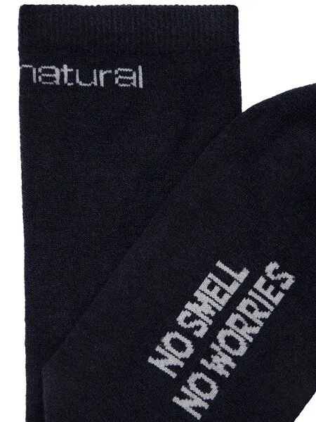 Super.Natural Super.Natural Socken SN All Day Socks für Damen und Herren, aus Merino, Navy blazer/wing grey, – Produktbild 4 von 4