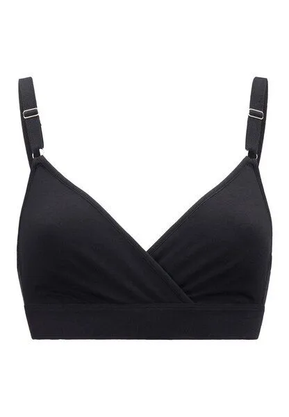 hessnatur hessnatur Still-Bustier aus Bio-Baumwolle, Schwarz, – Produktbild 5 von 7