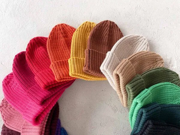 Kopyto Kopyto LUCHS – Gerippte Merino-Mütze aus 100 % RWS-Merinowolle, Dunkelgrün, – Produktbild 4 von 5