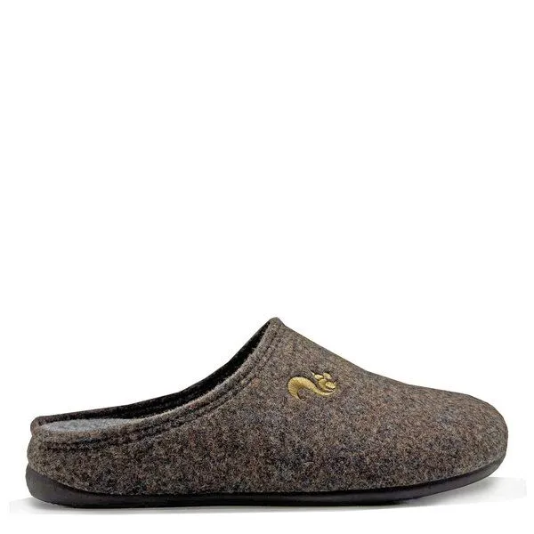 thies Veganer Slipper "thies ® PET" aus recycelten Flaschen, fair produziert, Brown (braun), – Produktbild 1 von 4
