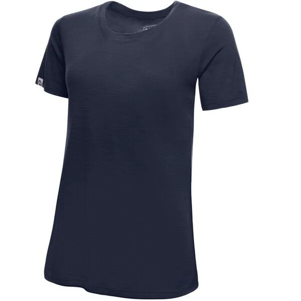Kaipara - Merino Sportswear Kaipara - Merino Sportswear Merino Shirt Kurzarm Regularfit 150 Rundhals Damen, Marine, – Produktbild 2 von 2