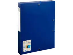 Exacompta Exacompta Archivbox "BEE BLUE" DIN A4, Rückenbreite 40 mm, aus Recyclingkunststoff – Produktbild 1 von 1