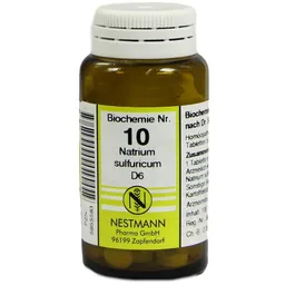 Nestmann Pharma BIOCHEMIE 10 Natrium sulfuricum D 6 100 St Tabletten – Produktbild 1 von 1