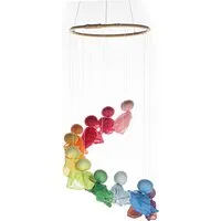 HANS NATUR Baby Mobile Feentanz, Regenbogenfarben 12 Feen – Produktbild 1 von 1