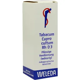 Weleda WELEDA TABACUM CUPRO cultum Rh D 3 Dilution 20 ml Dilution – Produktbild 1 von 1
