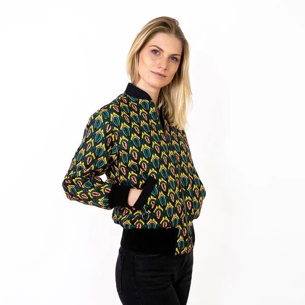 Khala Khala Bomberjacke 'Peacock' Damen – Produktbild 2 von 4
