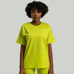 GymBeam OG1 STRIX Oversized Lunar T-Shirt für Frauen in Chartreuse XS – Produktbild 1 von 1