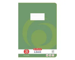 Herlitz Herlitz Schulheft x.book, A4, blanko (Lineatur 20), ungelocht, 16 Blatt – Produktbild 1 von 1